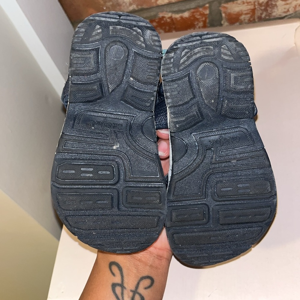 Kids Blue Sandals - Picture 2 of 2